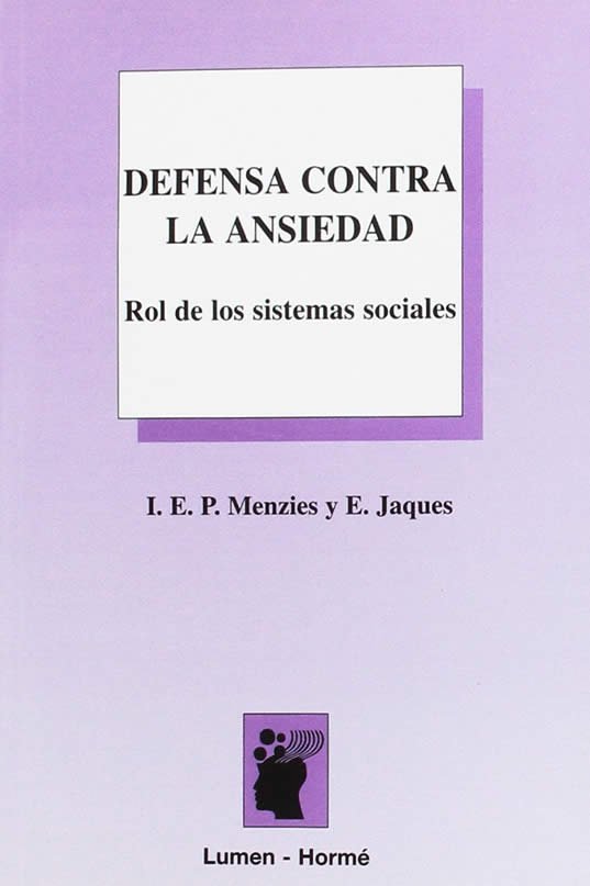 11869 DEFENSA CONTRA LA ANSIEDAD ROL DE LOS SISTEMAS SOCIALES