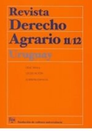 Revista de derecho agrario 11/12