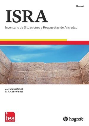 ISRA. (Juego Completo) Inventario de Situaciones y Respuestas de Ansiedad