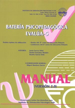 EVALÚA-5 MANUAL