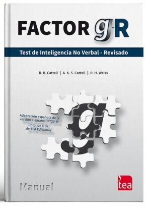 Factor g-R. Test de Factor G Escalas 2 y 3