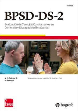 BPSD-DS-2. (Juego Completo)Evaluación de Cambios Conductuales en Demencia y Discapacidad Intelectual