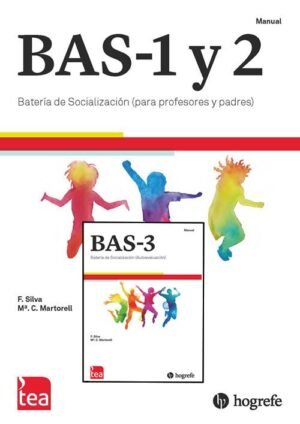 BAS. (Juego Completo) Batería de Socialización 1, 2 y 3