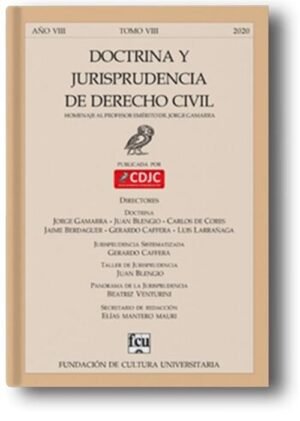 DOCTRINA Y JURISPRUDENCIA DE DERECHO CIVIL AÑO VIII TOMO VIII 2020