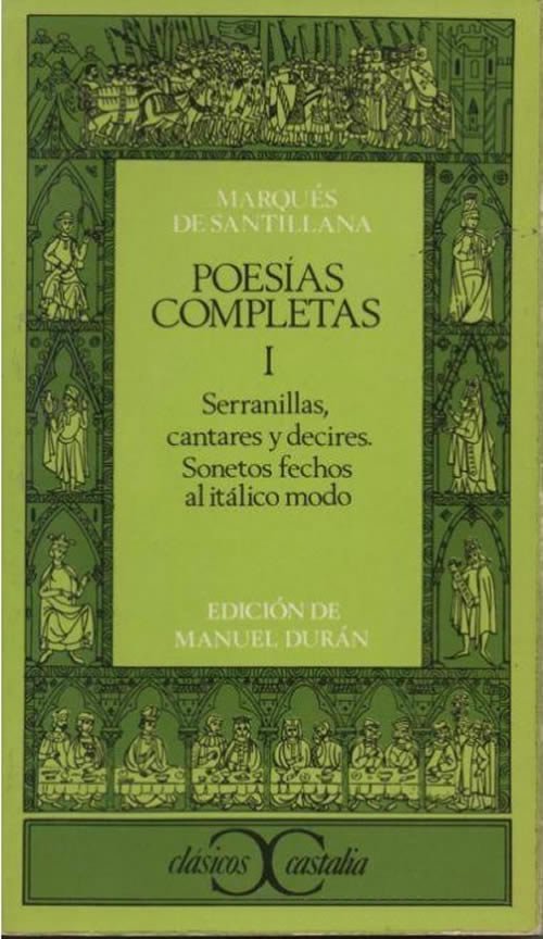 9788470392184 Poesías Completas I (Edición de Manuel Durán)