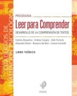 Programa leer para comprender. Libro teórico. Desarrollo de la comprensión de textos