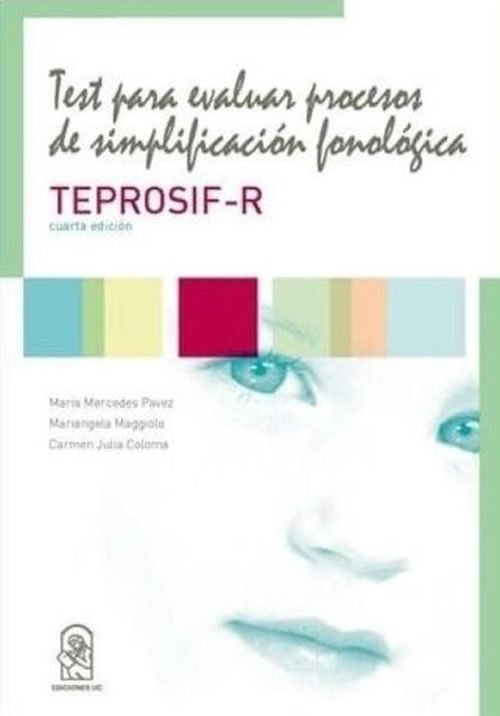 9789561409965 TEPROSIF-R. Test para evaluar procesos de simplificación fonológica