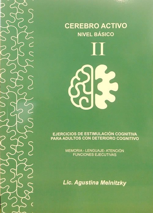 9789875704770 Cerebro activo Nivel básico II - Ejercicios de estimulación cognitiva para adultos