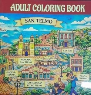 ADULT COLORING BOOK - SAN TELMO