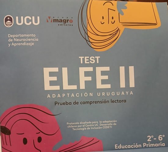 9789915702315 Test ELFE II Adaptación Uruguaya. Prueba de comprensión lectora