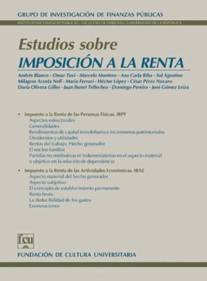 ESTUDIOS SOBRE IMPOSICION A LA RENTA