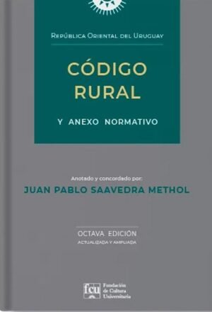 Código rural y anexo normativo