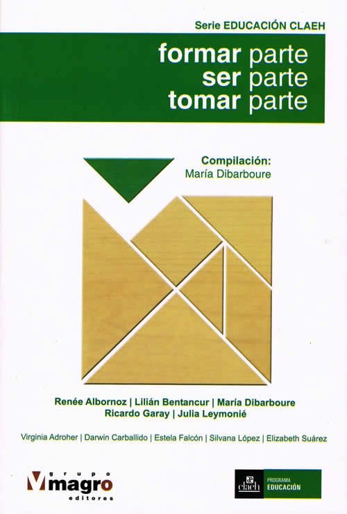 9789974844650 Formar parte, ser parte, tomar parte